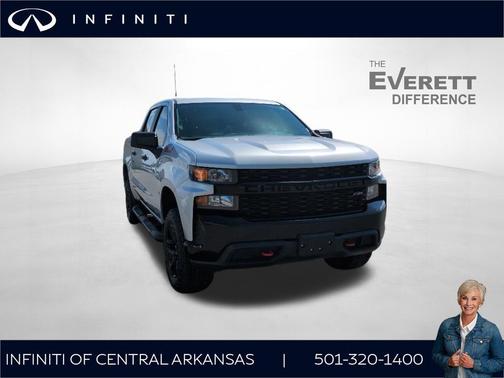 Silver Ice Metallic 2020 Chevrolet Silverado 1500 Custom Trail Boss