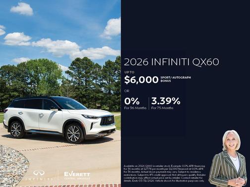 2026 INFINITI QX60 AUTOGRAPH