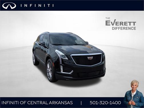 Stellar Black Metallic 2025 Cadillac XT5 Sport