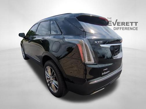 Stellar Black Metallic 2025 Cadillac XT5 Sport