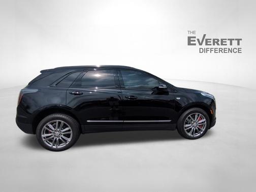 Stellar Black Metallic 2025 Cadillac XT5 Sport