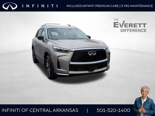 Warm Titanium 2027 INFINITI QX60 LUXE FWD