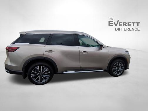 Warm Titanium 2026 INFINITI QX60 LUXE FWD