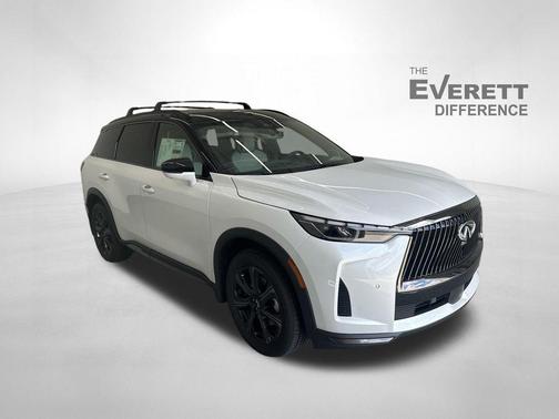 Radiant White/Black Obsidian 2027 INFINITI QX60 AUTOGRAPH