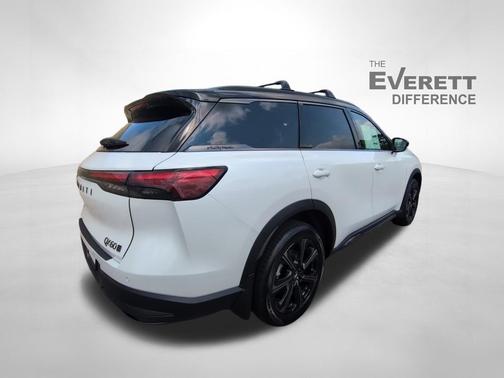 Radiant White/Black Obsidian 2027 INFINITI QX60 AUTOGRAPH