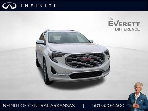 White Frost Tricoat 2020 GMC Terrain Denali