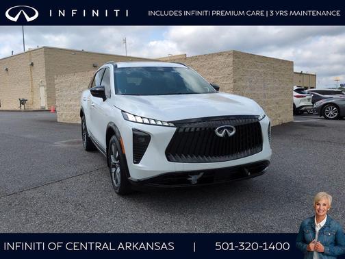Radiant White 2027 INFINITI QX65 LUXE