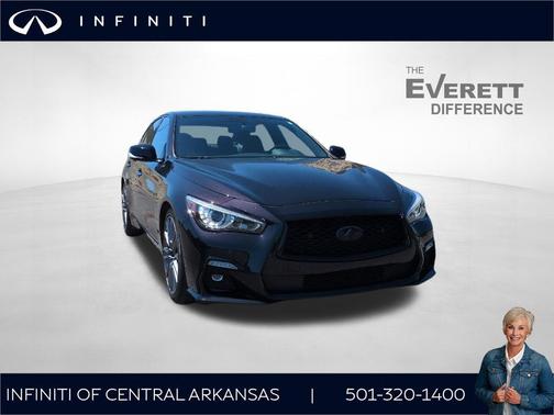 Black Opal Metallic 2023 INFINITI Q50 3.0t RED SPORT 400