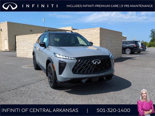 Harbor Gray/Obsidian Black 2027 INFINITI QX65 SPORT
