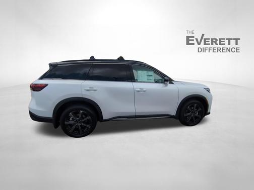 Radiant White/Black Obsidian 2027 INFINITI QX60 AUTOGRAPH