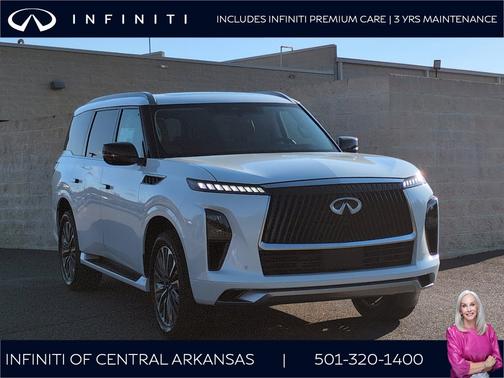Radiant White 2027 INFINITI QX80 LUXE