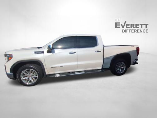 White Frost Tricoat 2019 GMC Sierra 1500 SLT