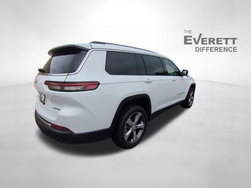 Bright White Clearcoat 2021 Jeep Grand Cherokee L Limited