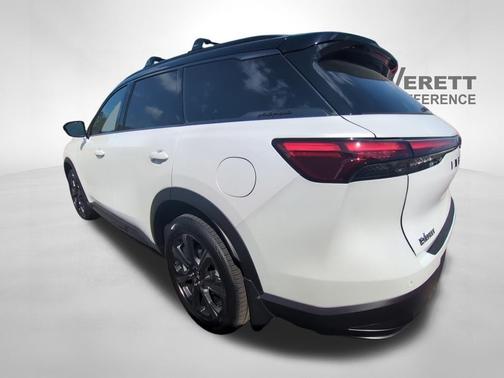 Radiant White/Black Obsidian 2026 INFINITI QX60 AUTOGRAPH