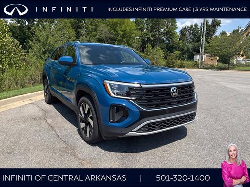 Mountain Lake Blue Metallic 2026 Volkswagen Atlas Cross Sport SE w/Technology