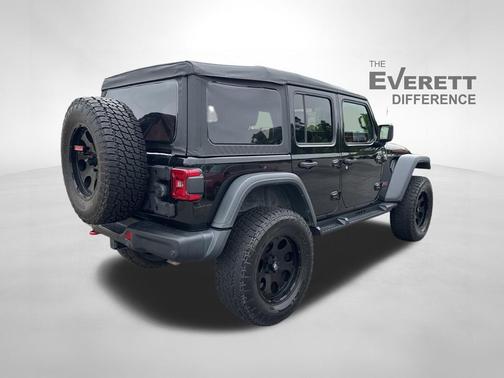 Black Clearcoat 2018 Jeep Wrangler Unlimited Rubicon