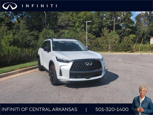 Radiant White 2026 INFINITI QX60 SPORT AWD