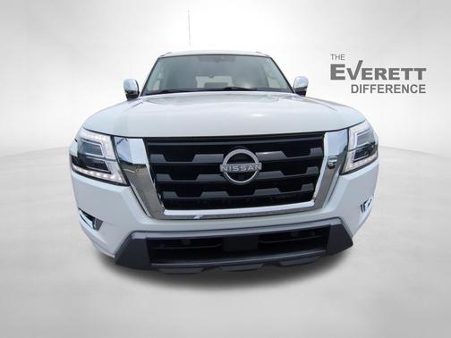 Aspen White TriCoat Pearl 2022 Nissan Armada Platinum 4WD
