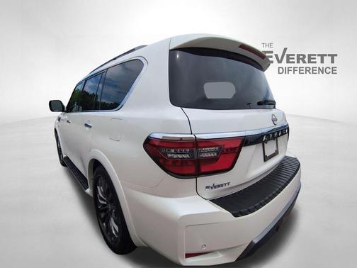 Aspen White TriCoat Pearl 2022 Nissan Armada Platinum 4WD