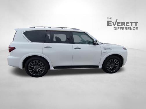 Aspen White TriCoat Pearl 2022 Nissan Armada Platinum 4WD