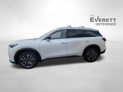 Radiant White 2027 INFINITI QX60 LUXE FWD