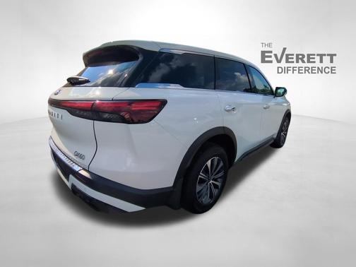 Glacier White 2024 INFINITI QX60 Pure