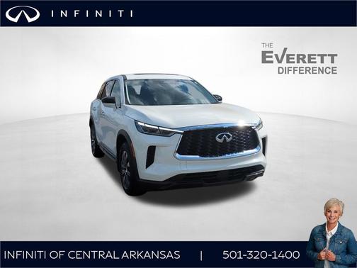 Glacier White 2024 INFINITI QX60 Pure