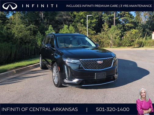Stellar Black Metallic 2022 Cadillac XT6 Premium Luxury FWD
