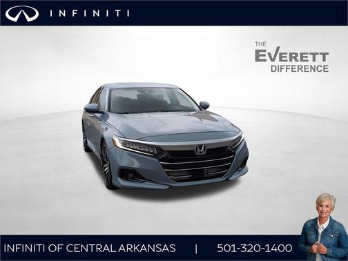 Sonic Gray Pearl 2021 Honda Accord Touring 2.0T