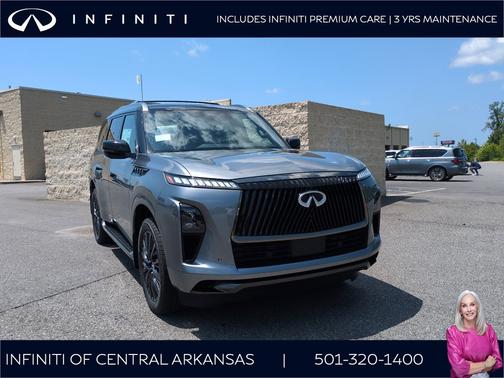 Dynamic Metal/Black Obsidian 2027 INFINITI QX80 AUTOGRAPH