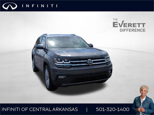 Platinum Gray Metallic 2019 Volkswagen Atlas 3.6L SE w/Technology