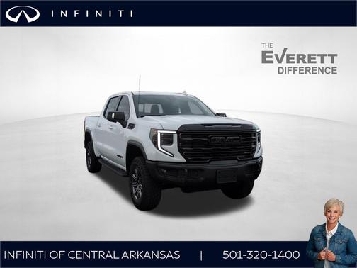 Summit White 2025 GMC Sierra 1500 AT4X