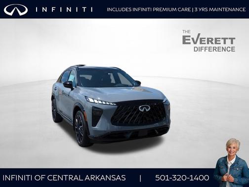 Harbor Gray/Obsidian Black 2027 INFINITI QX65 AUTOGRAPH