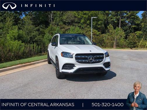 Polar White 2021 Mercedes-Benz GLS 580 4MATIC
