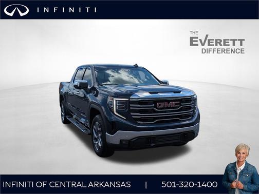 Pacific Blue Metallic 2023 GMC Sierra 1500 SLT