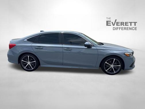 Sonic Gray Pearl 2024 Honda Civic Touring