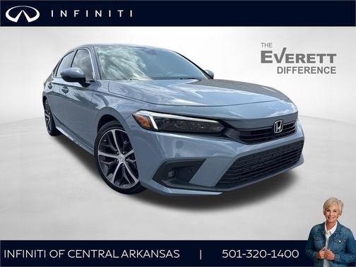 Sonic Gray Pearl 2024 Honda Civic Touring