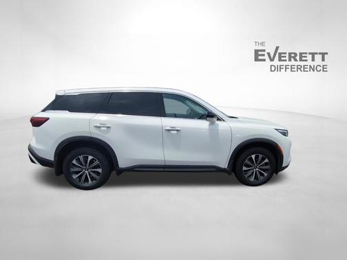 Glacier White 2024 INFINITI QX60 Pure