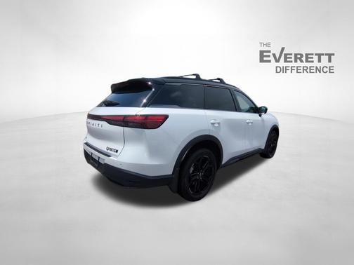 Radiant White/Black Obsidian 2026 INFINITI QX60 SPORT AWD