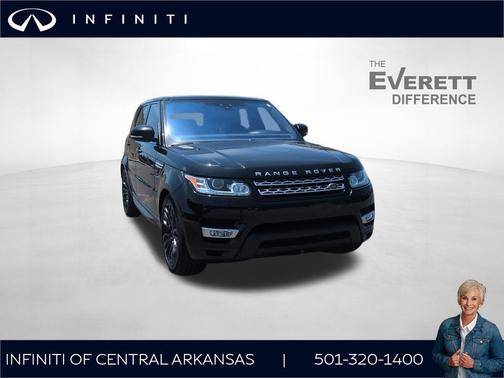 Santorini Black 2017 Land Rover Range Rover Sport 3.0L Supercharged HSE