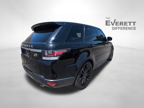 Santorini Black 2017 Land Rover Range Rover Sport 3.0L Supercharged HSE