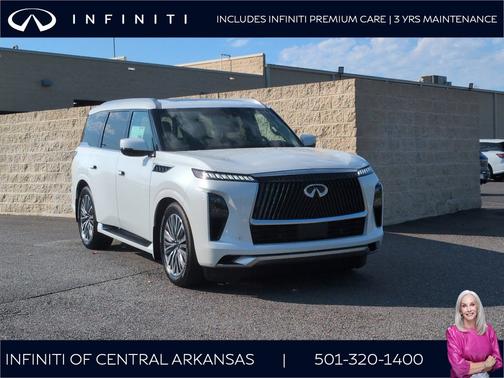 Radiant White 2027 INFINITI QX80 LUXE