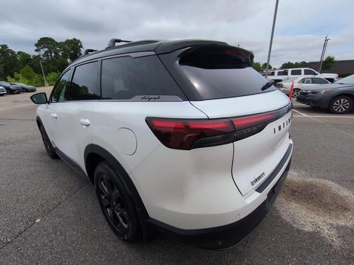 Radiant White/Black Obsidian 2027 INFINITI QX60 AUTOGRAPH