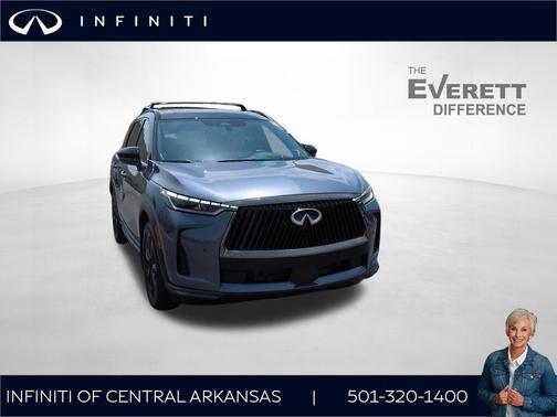 Moonbow Blue/Black Obsidian 2026 INFINITI QX60 AUTOGRAPH