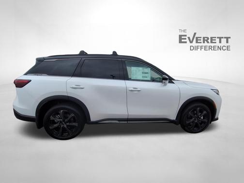Radiant White/Black Obsidian 2027 INFINITI QX60 AUTOGRAPH