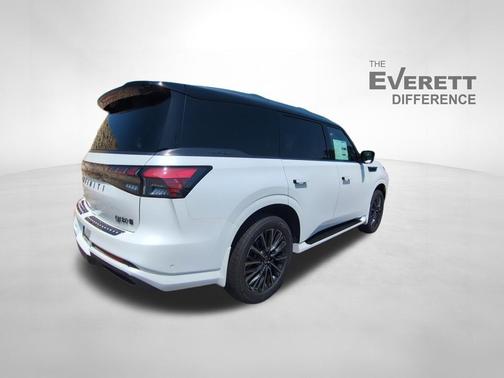 Radiant White/Black Obsidian 2027 INFINITI QX80 AUTOGRAPH