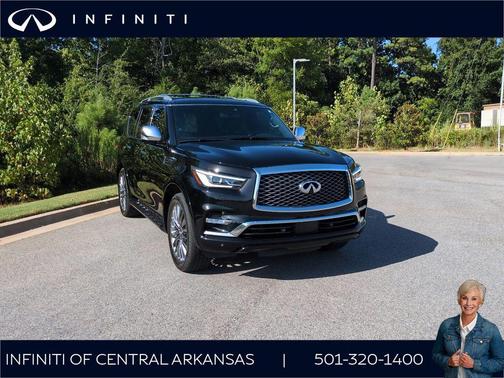Black Obsidian 2021 INFINITI QX80 SENSORY AWD