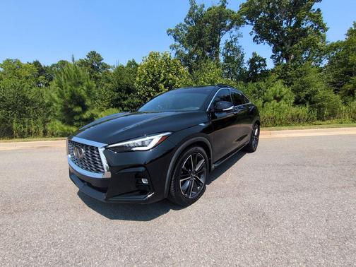 Mineral Black 2022 INFINITI QX55 ESSENTIAL