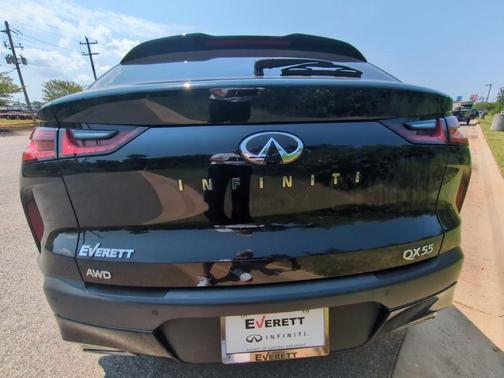 Mineral Black 2022 INFINITI QX55 ESSENTIAL