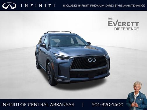 Moonbow Blue/Black Obsidian 2027 INFINITI QX60 AUTOGRAPH